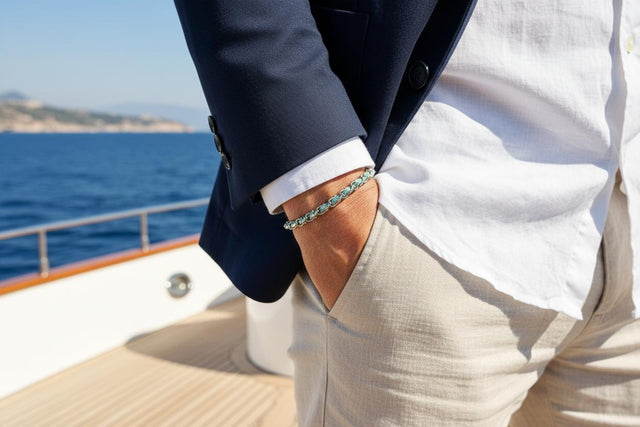 OCEAN MINI Designer Bracelet / Necklace Sea Green