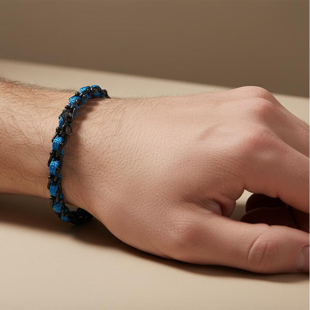 OCEAN MINI Designer Bracelet / Necklace Teal