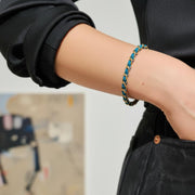 OCEAN MINI Designer Bracelet / Necklace Teal