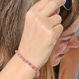 OCEAN MINI Signature Bracelet Lavender Pink
