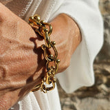 OCEAN ULTRA Signature Toggle Bracelet - Gold