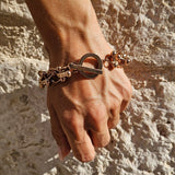 OCEAN ULTRA Signature Toggle Bracelet - Rose Gold