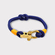ROYAL mini shackle bracelet blue orange