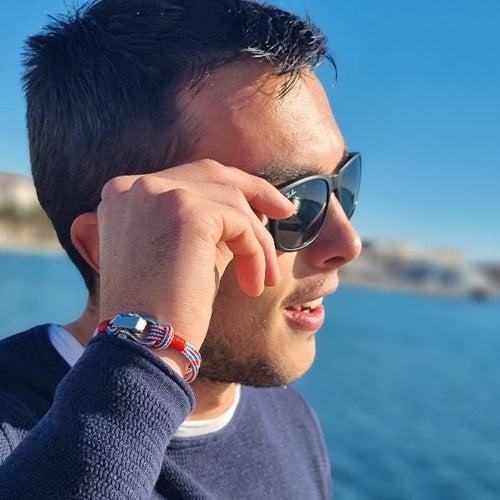 ROYAL 3mm nautical clasp bracelet Croatian mix