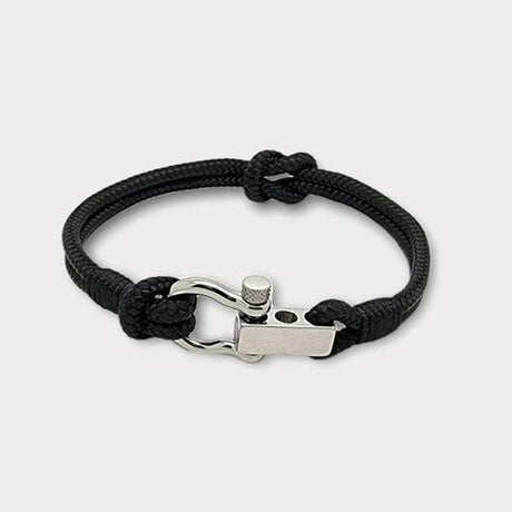 ROYAL mini shackle bracelet black