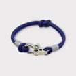 ROYAL mini shackle bracelet blue grey
