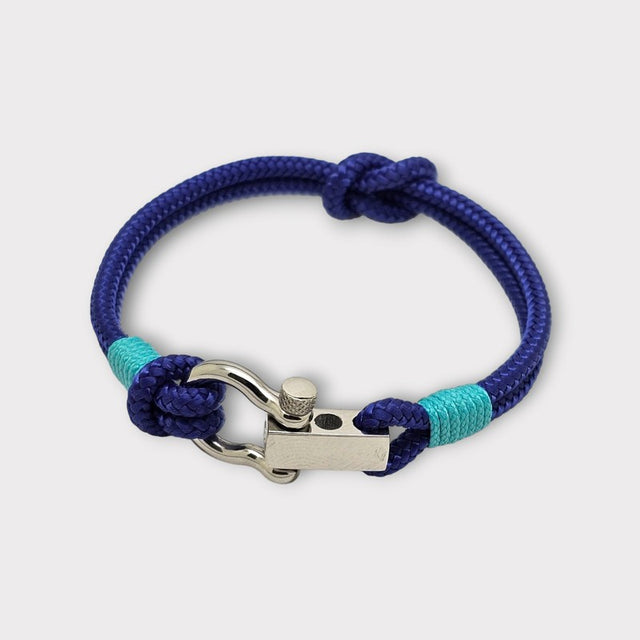 ROYAL mini shackle bracelet blue turquoise