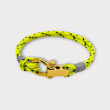 ROYAL mini shackle bracelet yellow mix