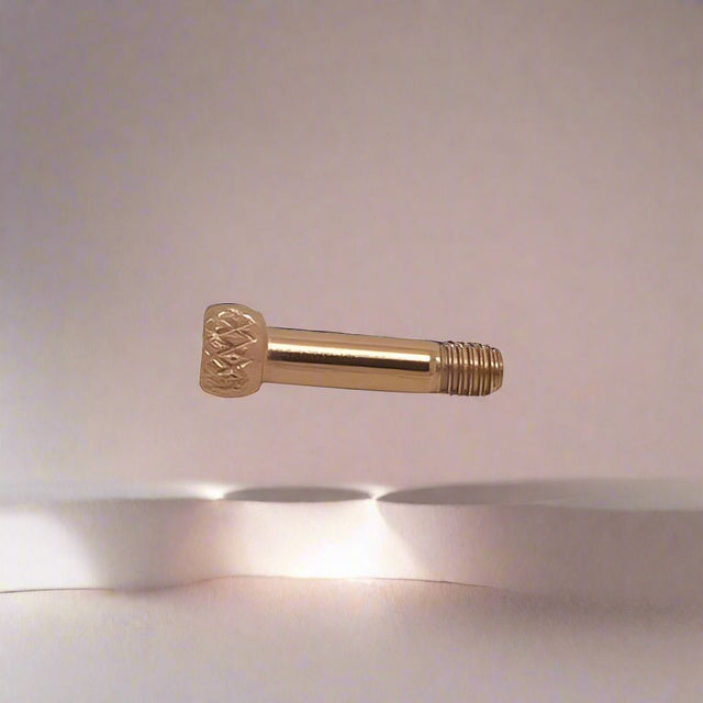Replacement pin 4mm rose gold for WAVES collection