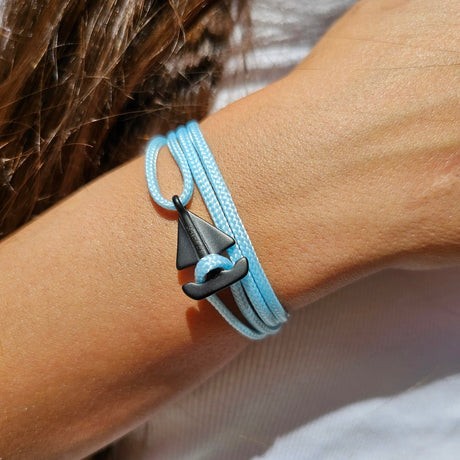 SAILOR mini boat bracelet baby blue