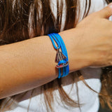 SAILOR mini boat bracelet blue