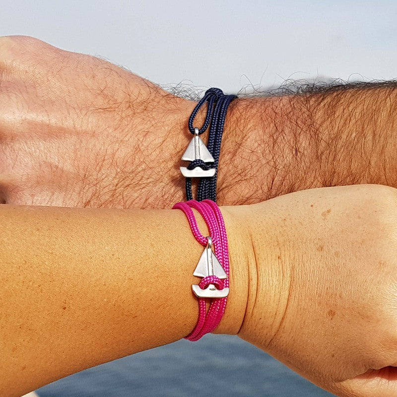 SAILOR mini boat bracelet navy blue