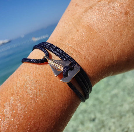 SAILOR mini boat bracelet navy blue