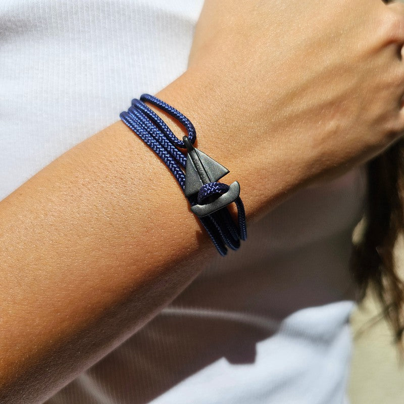 SAILOR mini boat bracelet navy blue