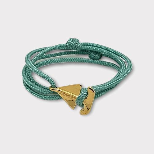 SAILOR mini boat bracelet sea green
