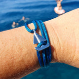 SAILOR mini boat bracelet teal
