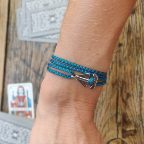 SAILOR mini boat bracelet teal