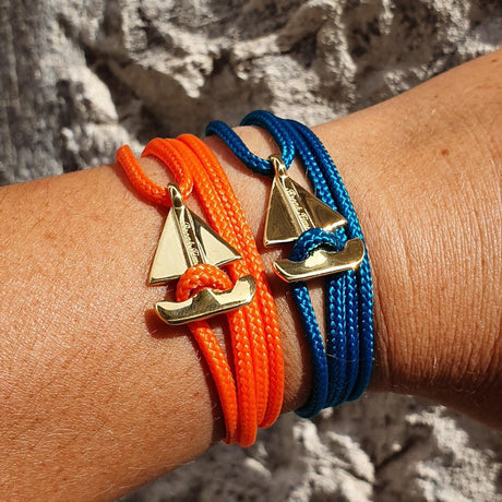 SAILOR mini boat bracelet teal