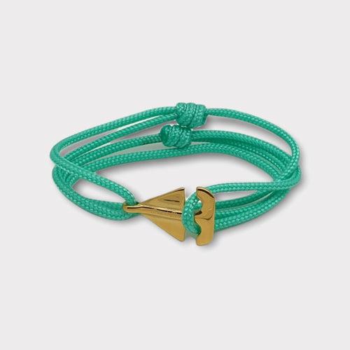 SAILOR mini boat bracelet turquoise green