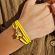 SAILOR mini boat bracelet yellow