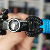 SEAMAN Compass Bracelet Black Blue