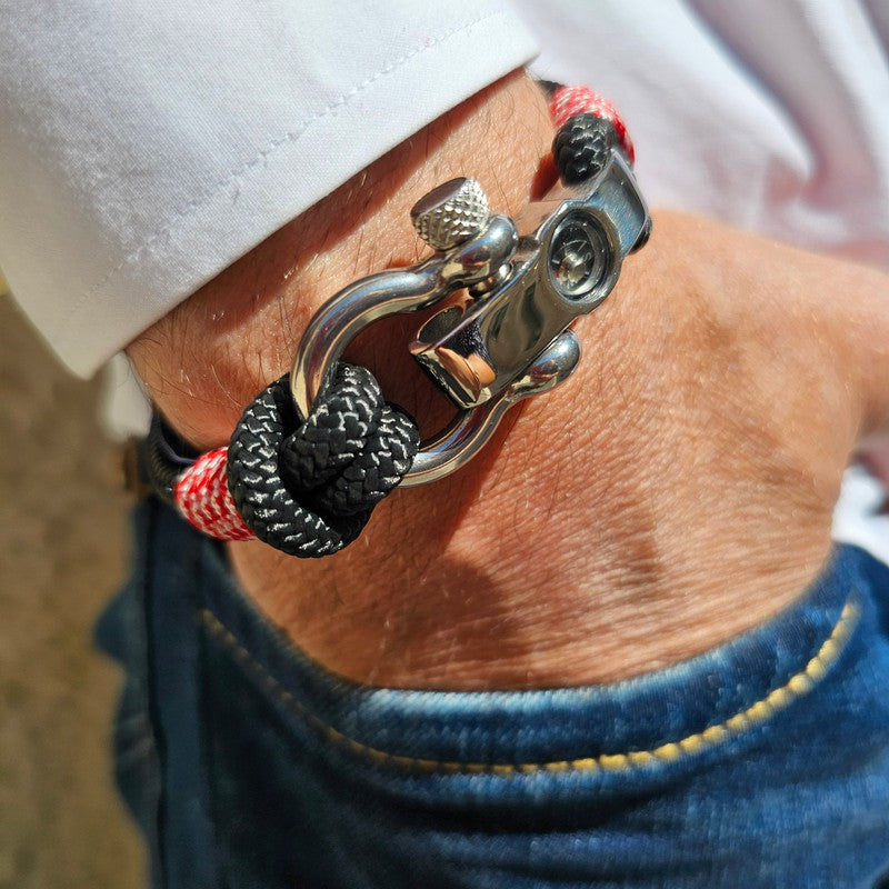 Vintage Nautical Compass Rose Bracelet