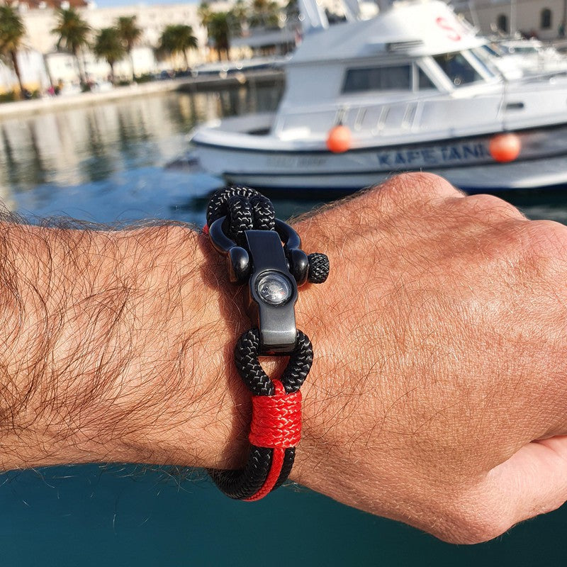 Buy KAROO EARTH Paracord Rope Bracelet for Men & Women Unisex Braided  Nautical Double Wrap Bracelet With Strong Magnetic Clasp Waterproof Online  in India - Etsy