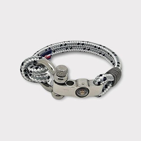 SEAMAN Compass Bracelet Grey Mix