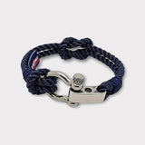WAVES Soft Rope Bracelet Navy Blue