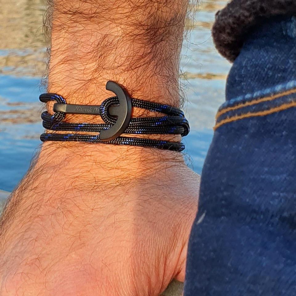 BOATSWAIN anchor men's bracelets: Nautical design | NEPTN