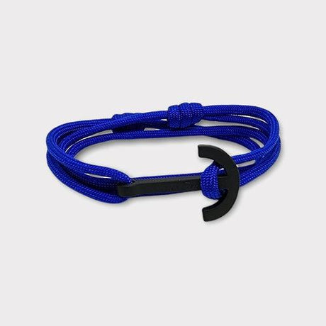 YACHT CLUB big anchor bracelet electric blue