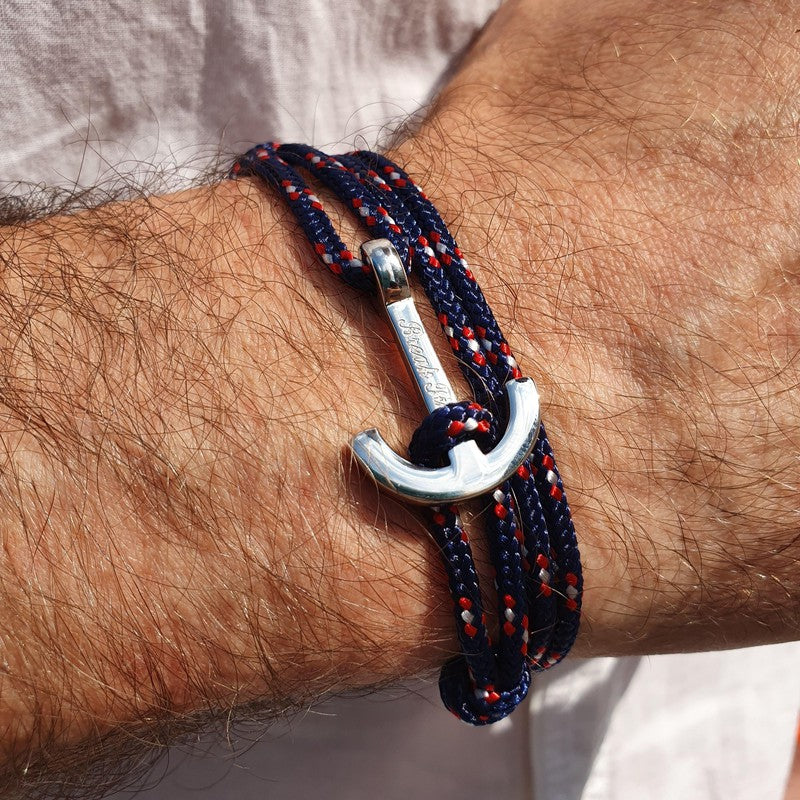 YACHT CLUB medium anchor bracelet Croatian mix