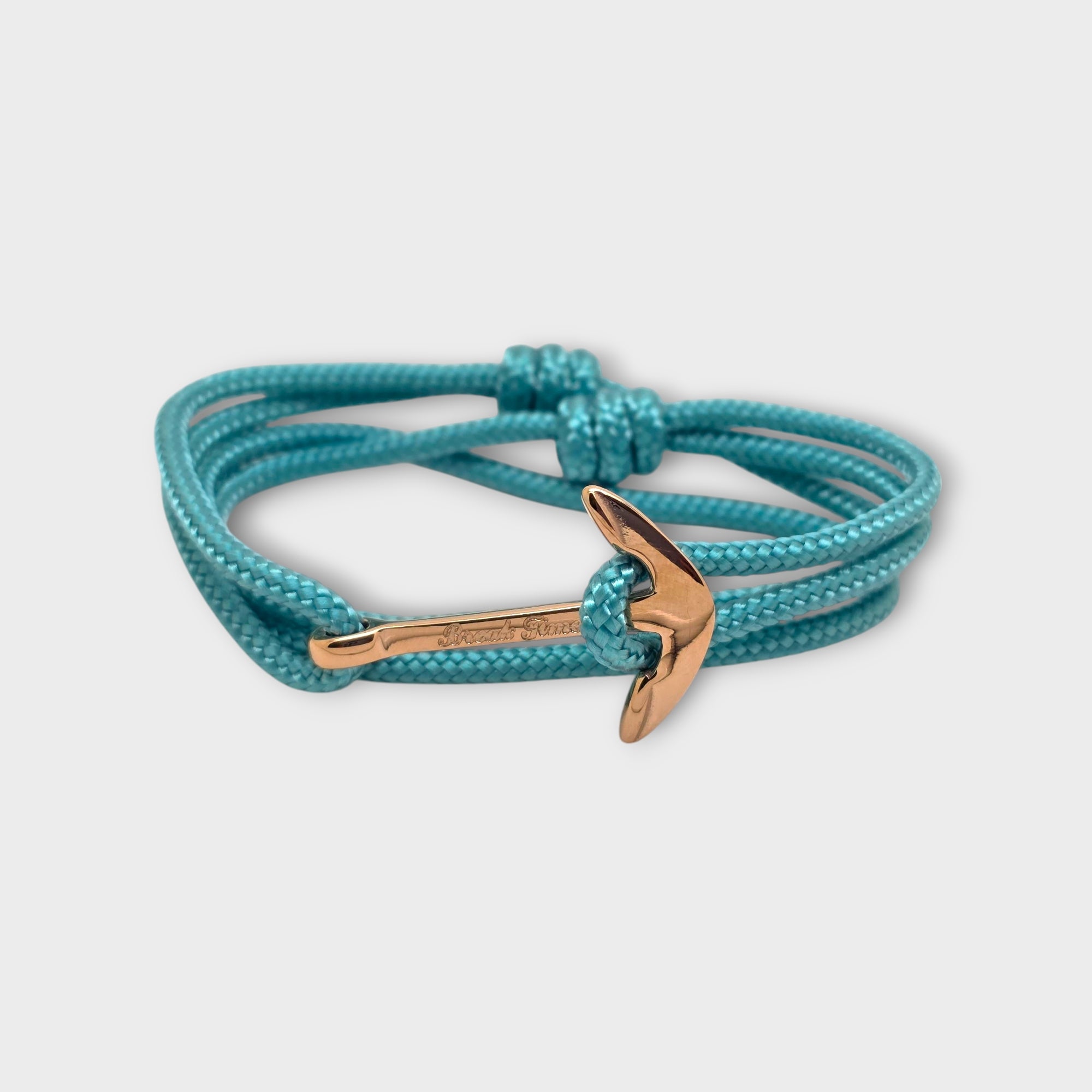 アクセサリー INTERIM MEDIUM ANCHOR BRACELET YACHT CREW medium anchor bracelet turquoise Break Time Croatia