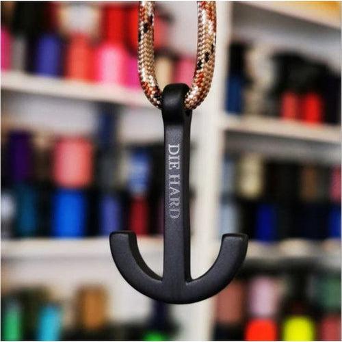 YACHT CLUB camo big anchor bracelet (YCB12)